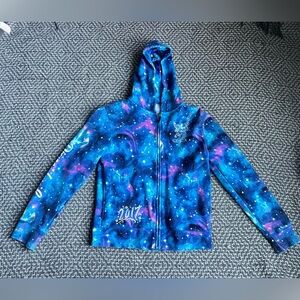 Disneyland Resort 2017 Sorcerer Mickey Galaxy Kids Large Zip-Up Hoodie